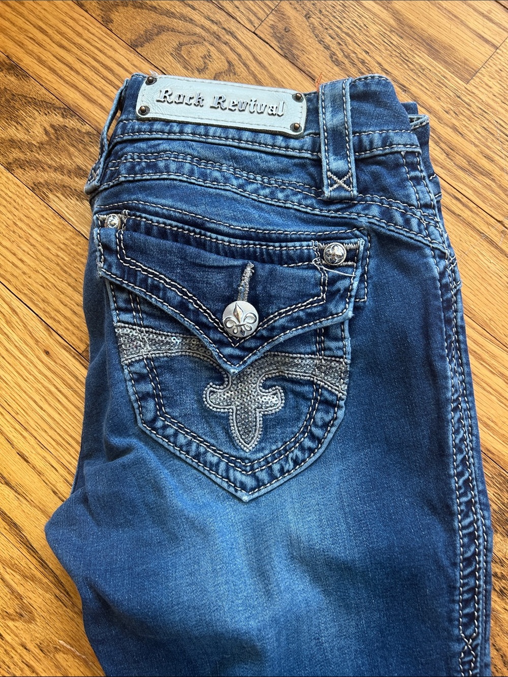 Rock Revival Heather Skinny Jeans